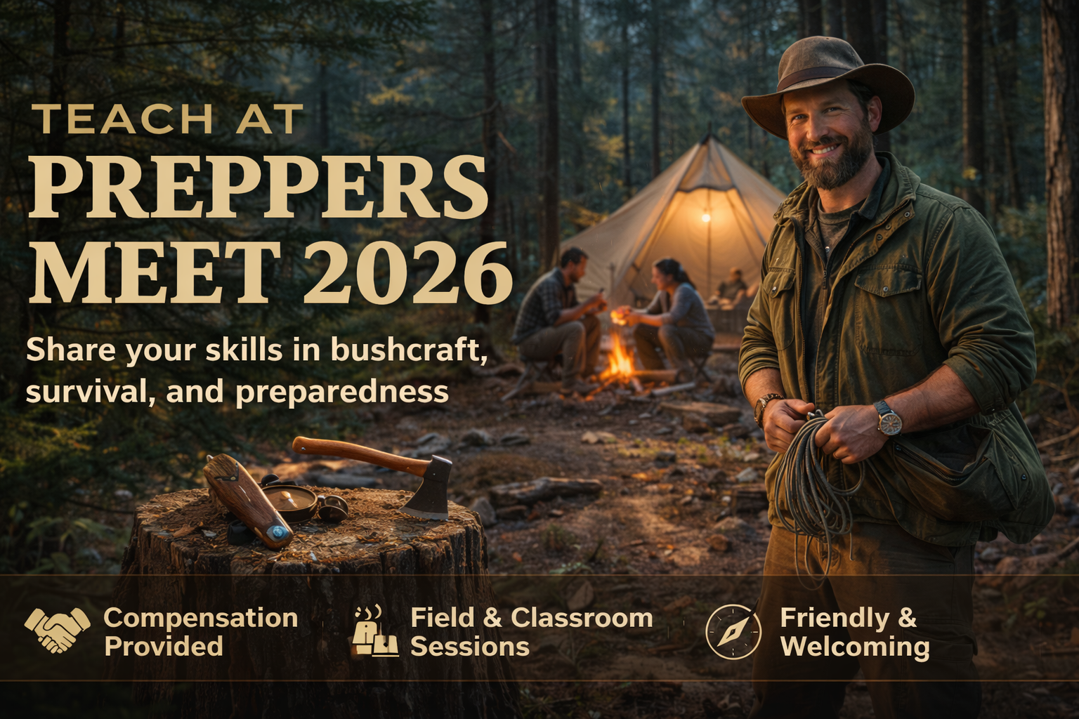 Teach at Preppers Meet 2026